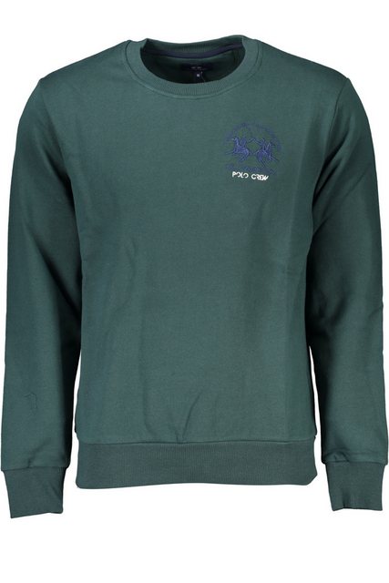 La Martina Sweatshirt Herren Langarm-Sweatshirt Grün - Gefüttert mit günstig online kaufen