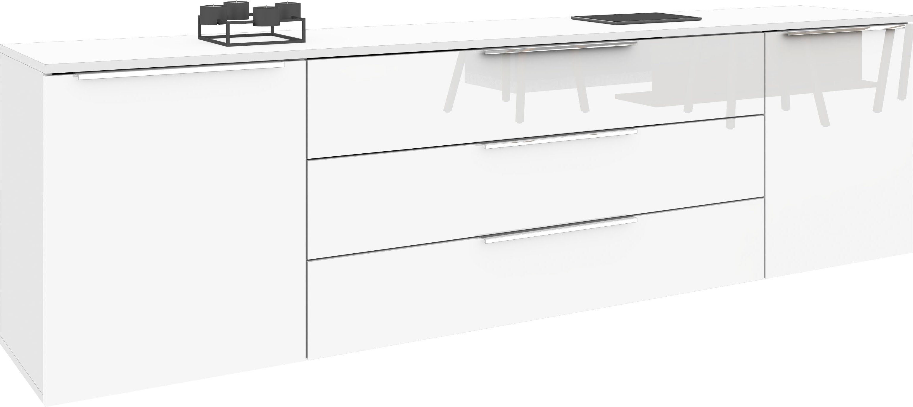 borchardt Möbel Sideboard "Oliva", Breite 166 oder 200 cm günstig online kaufen