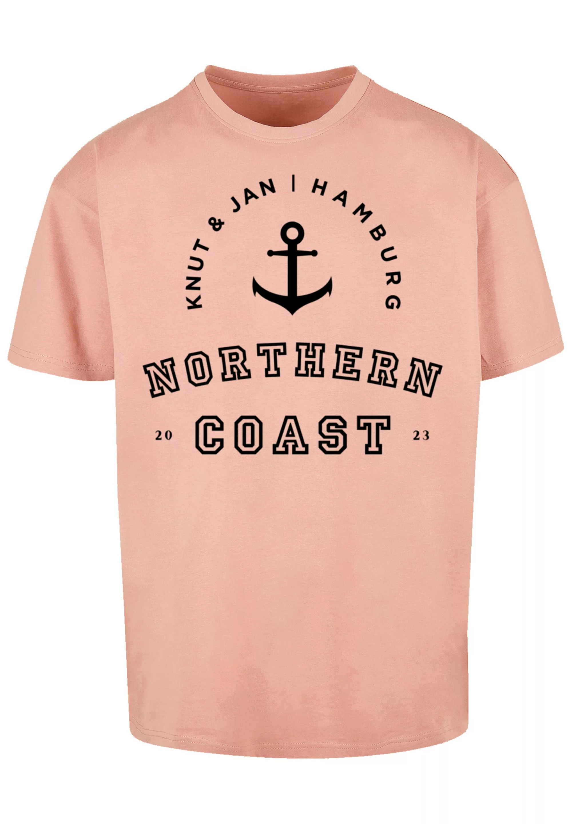 F4NT4STIC T-Shirt "Northern Coast Nordsee Knut & Jan Hamburg", Print günstig online kaufen