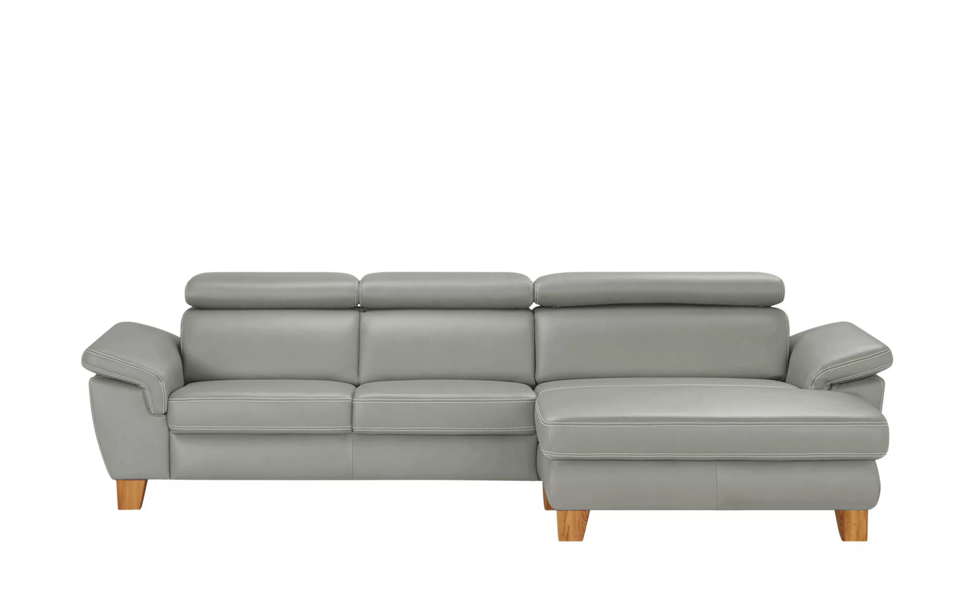 Ecksofa  Indra - grau - 83 cm - Polstermöbel > Sofas > Ecksofas - Möbel Kra günstig online kaufen