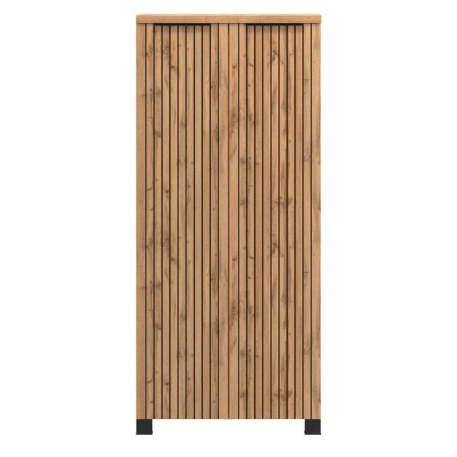 HELD MÖBEL Midischrank in Wotaneiche-Dekor - 60x130x35cm (BxHxT) günstig online kaufen