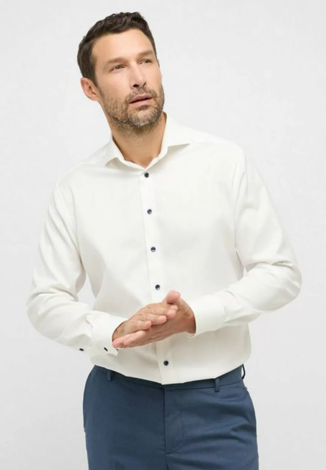 Eterna Langarmhemd MODERN FIT günstig online kaufen