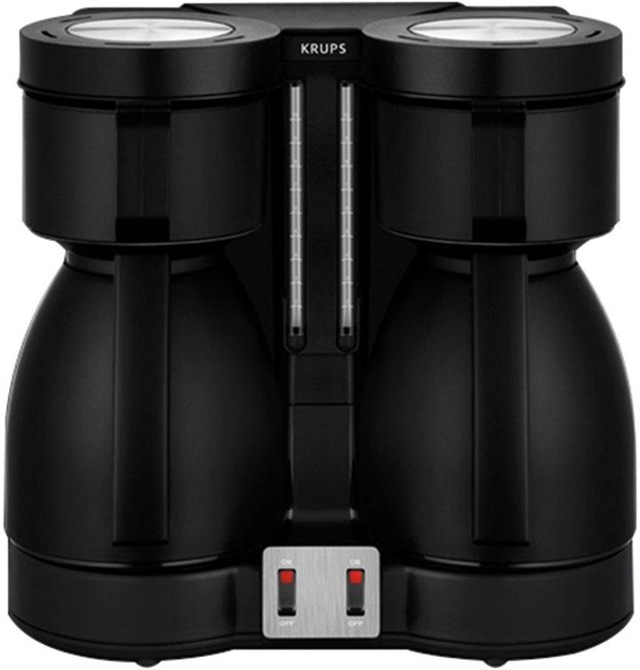 Krups Filterkaffeemaschine »KT8501 Duothek«, 0,8 l Kaffeekanne, Papierfilte günstig online kaufen