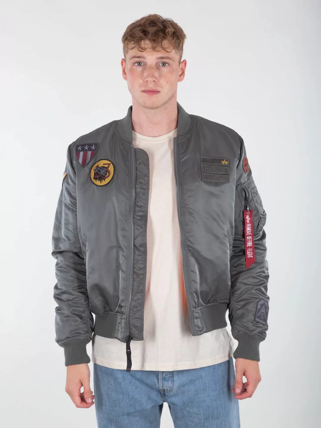 Alpha Industries Bomberjacke "Alpha Industries Men - Bomber Jackets MA-1 Ai günstig online kaufen