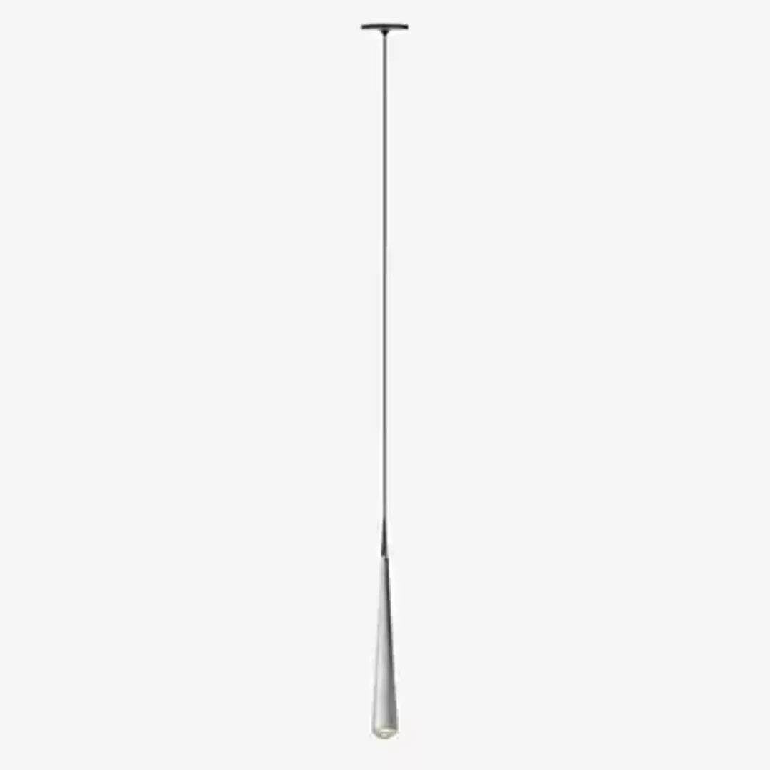 Grau Niceone Einbaupendelleuchte LED, aluminium/braungrau - 600 cm günstig online kaufen