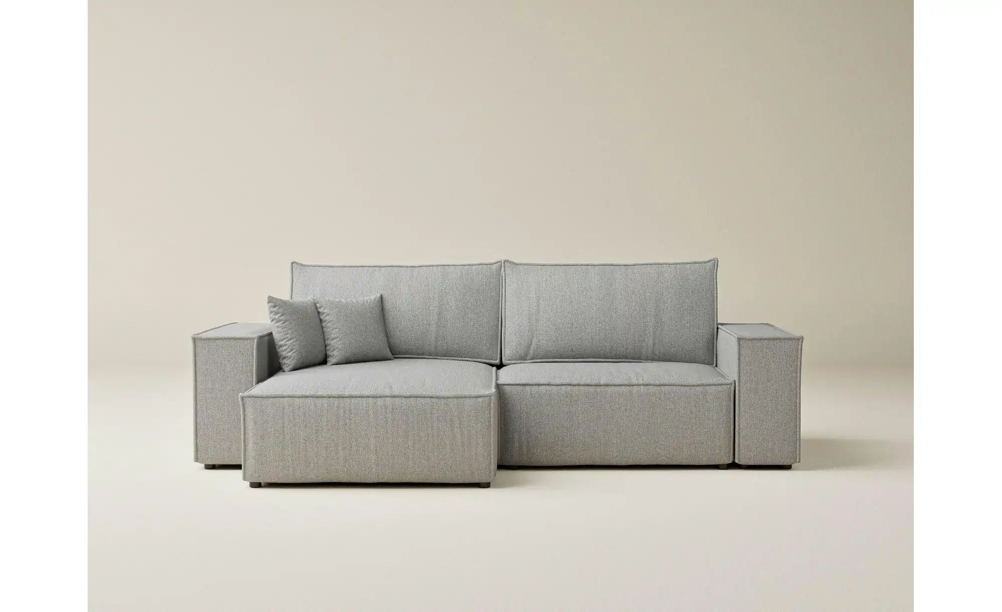 Ecksofa   ¦ grau ¦ Maße (cm): B: 255 H: 70 Polstermöbel > Sofas > Ecksofas günstig online kaufen