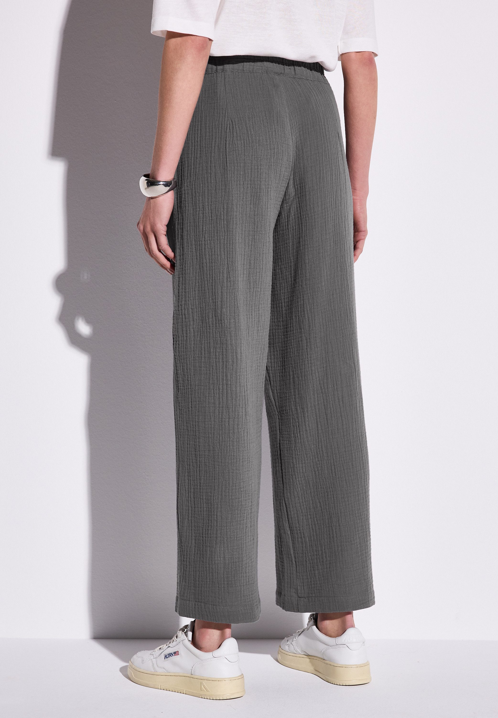 STREET ONE Bermudas "Style Yulius", Sommerhose mit Turn-Up günstig online kaufen