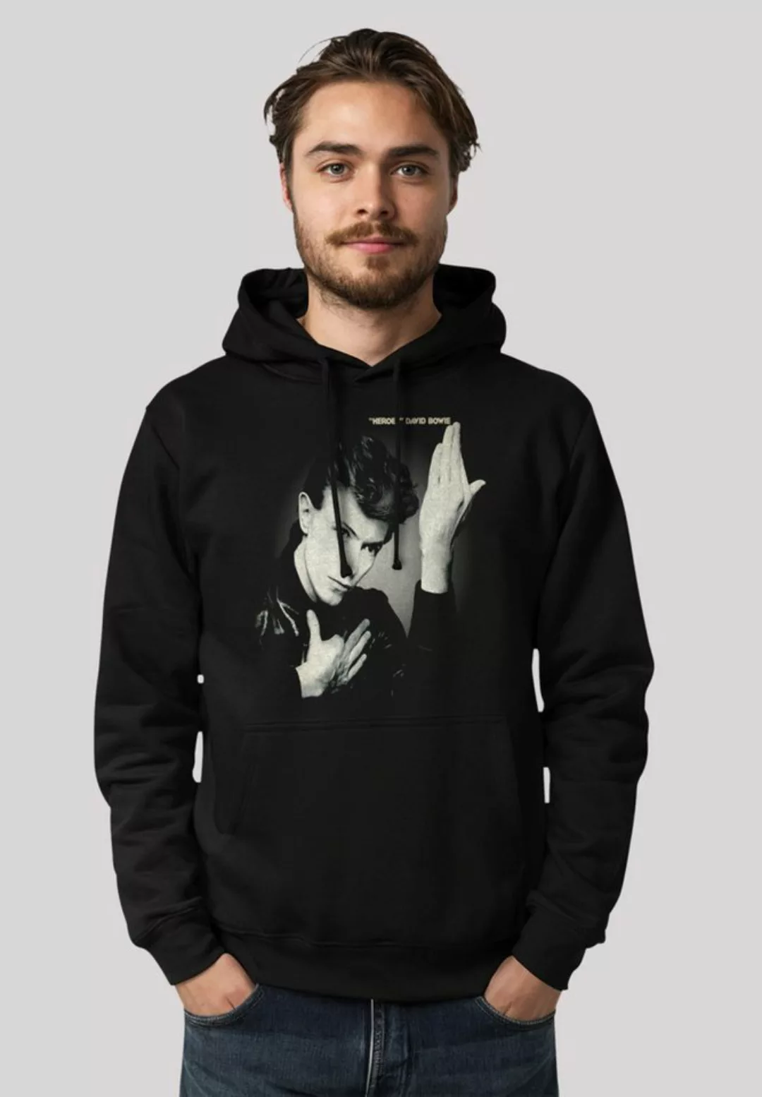 F4NT4STIC Kapuzenpullover "David Bowie Heroes Album Cover", Premium Qualitä günstig online kaufen