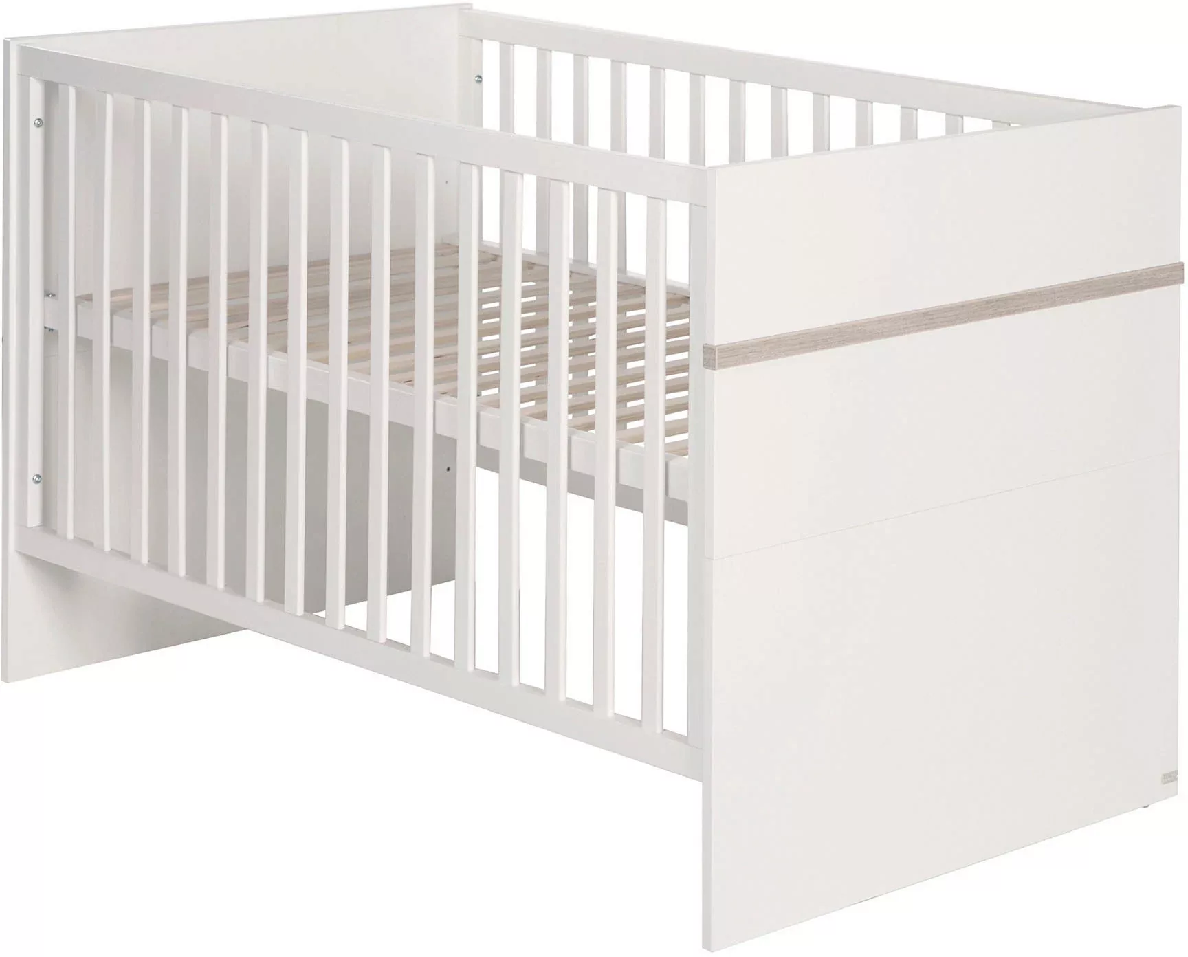 roba® Babyzimmer-Komplettset »Moritz«, (Set, 3 tlg., Kinderbett, Wickelkomm günstig online kaufen