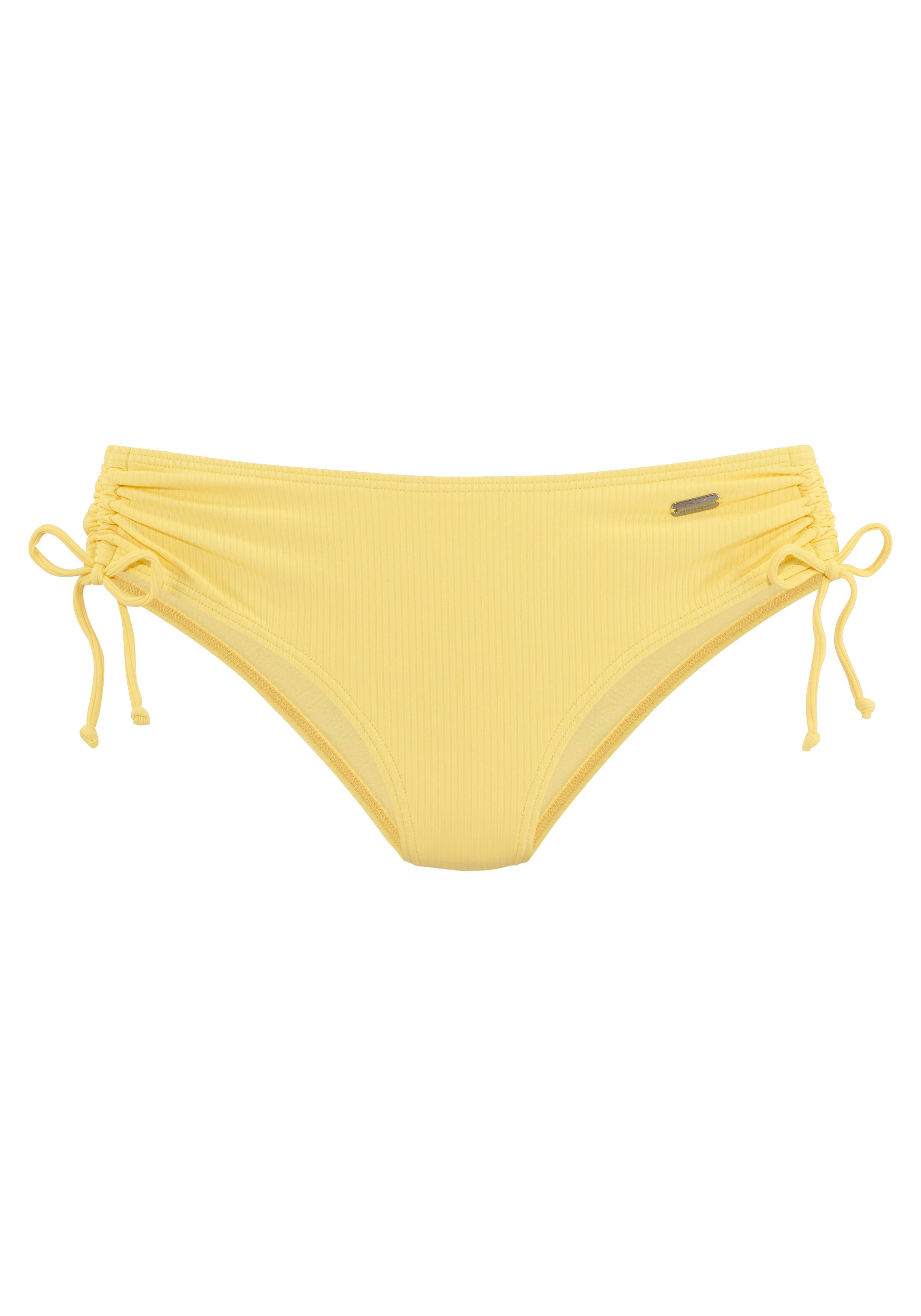 Venice Beach Bikini-Hose Lucky aus gerippter günstig online kaufen