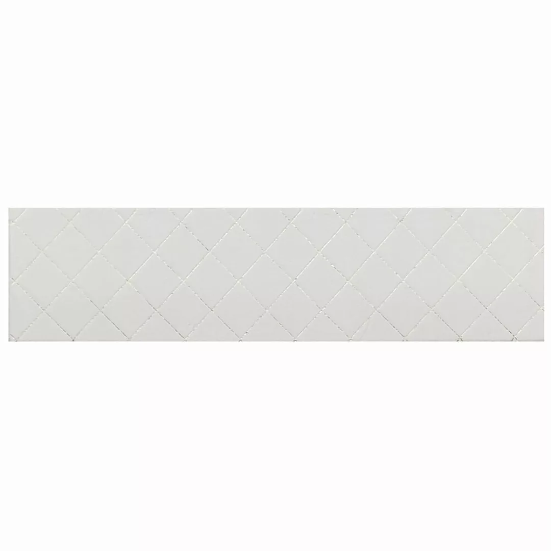 Teppich Dkd Home Decor Weiß Rhombusse Moderne (60 X 240 X 2,2 Cm) günstig online kaufen