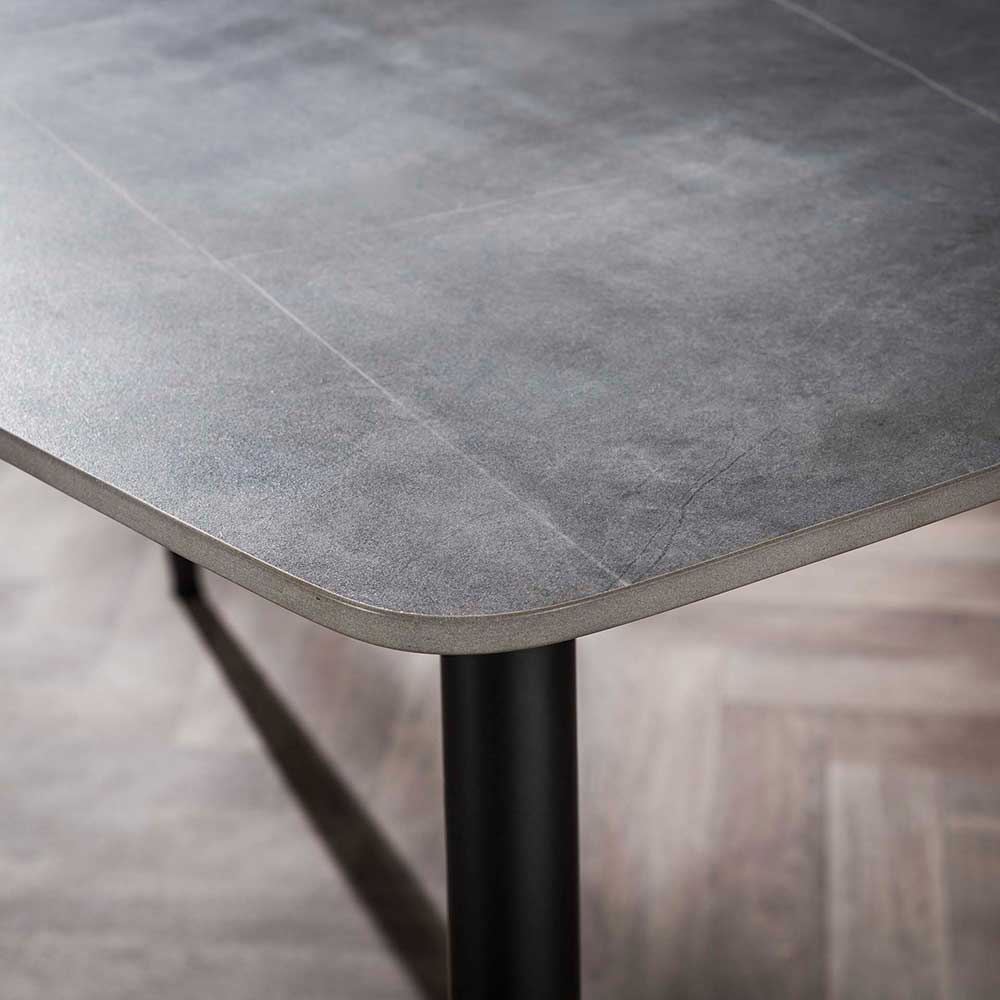 Tisch Esszimmer in modernem Design Keramik Oberfläche günstig online kaufen