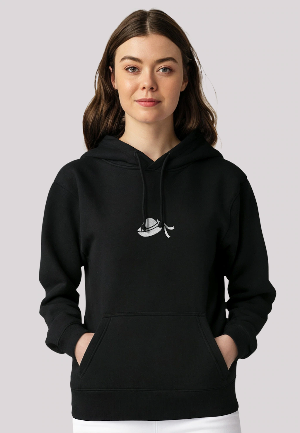 F4NT4STIC Kapuzenpullover "Alice im Wunderland Hut LOGO", Premium Qualität, günstig online kaufen