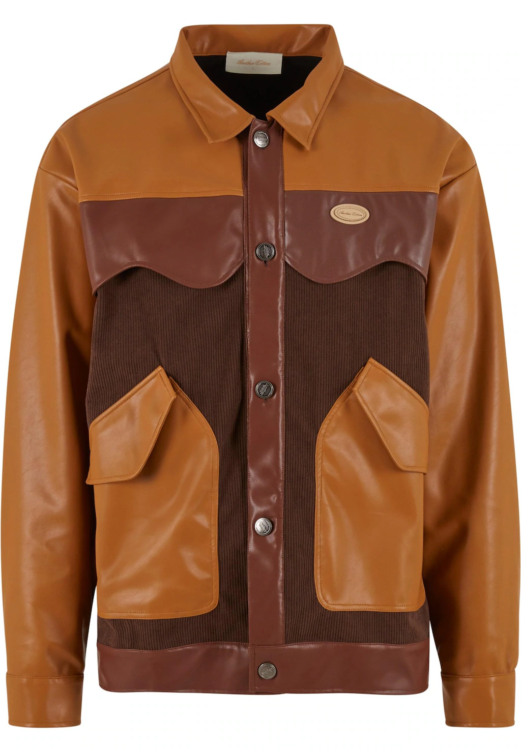 Another Cotton Lab Lederjacke "Another Cotton Lab Another Oversize Vegan Le günstig online kaufen