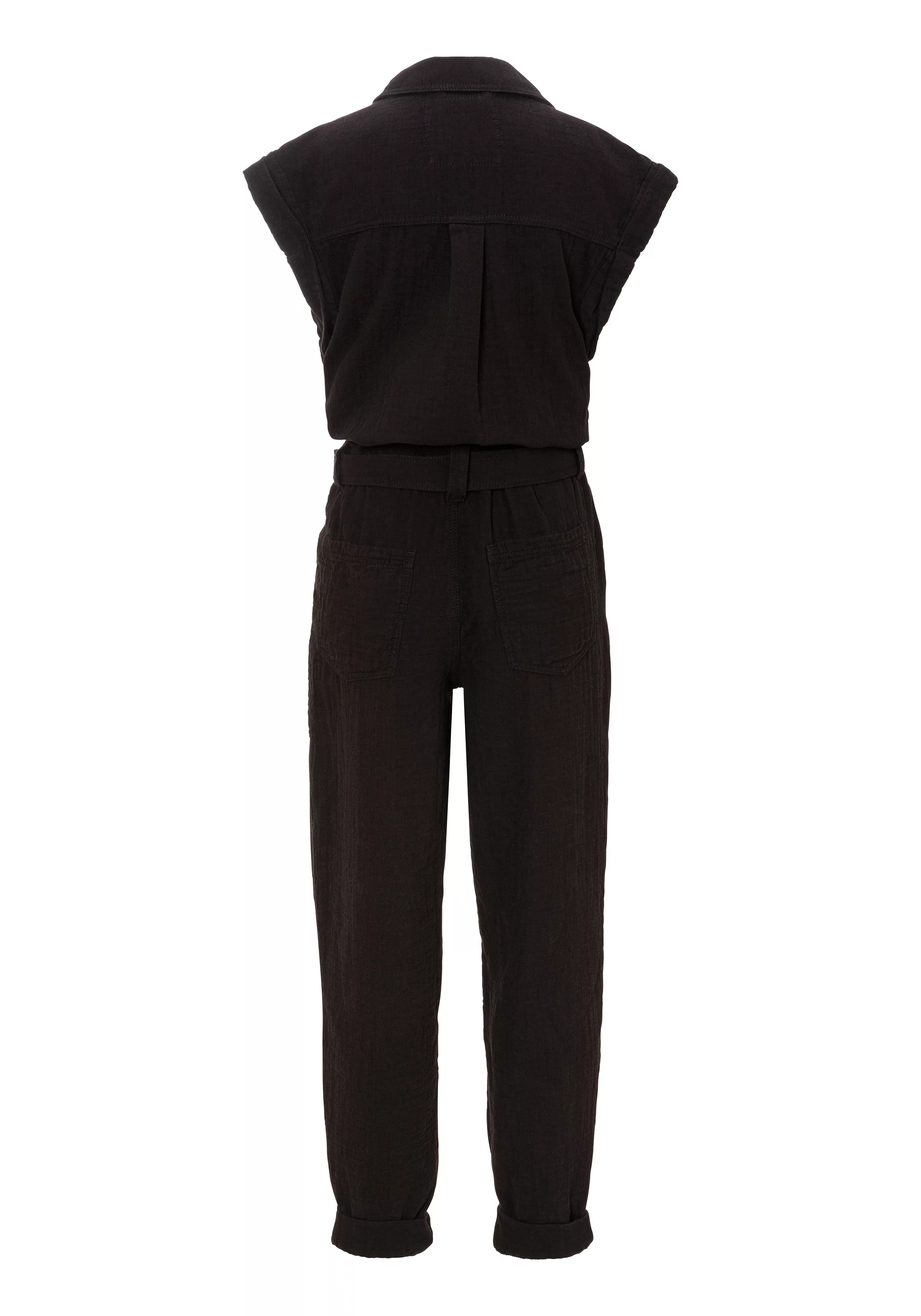 BOSS ORANGE Jumpsuit "C Deska-W Premium Damenmode", mit Bindegürtel günstig online kaufen