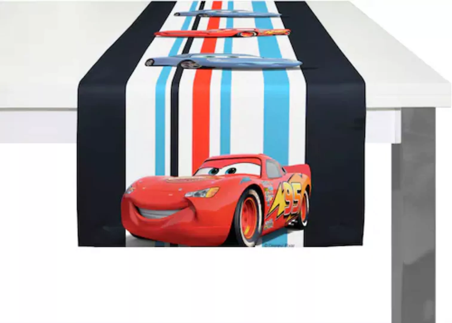 Wirth Tischläufer »Cars Stripes«, (1 St.), Walt Disney günstig online kaufen