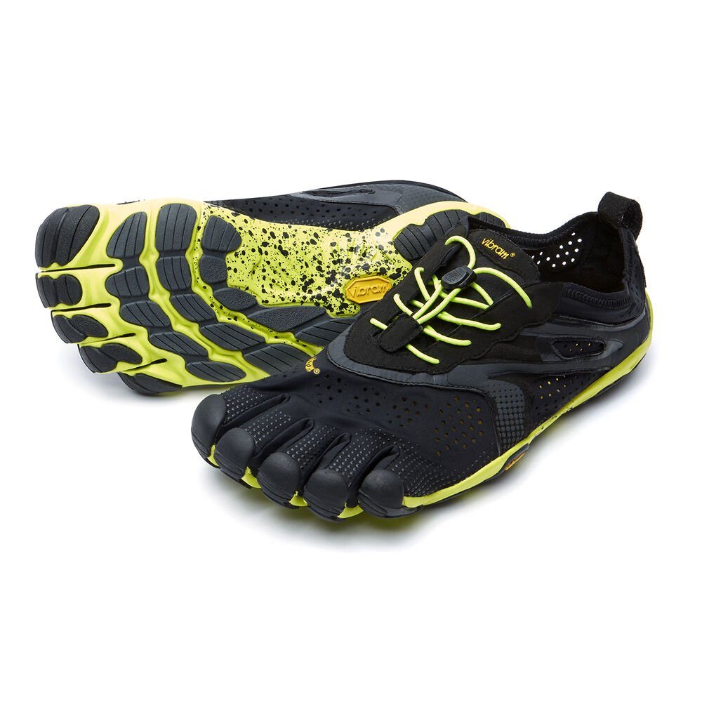 VIBRAM FiveFingers V-Run Men Black/Yellow - günstig online kaufen