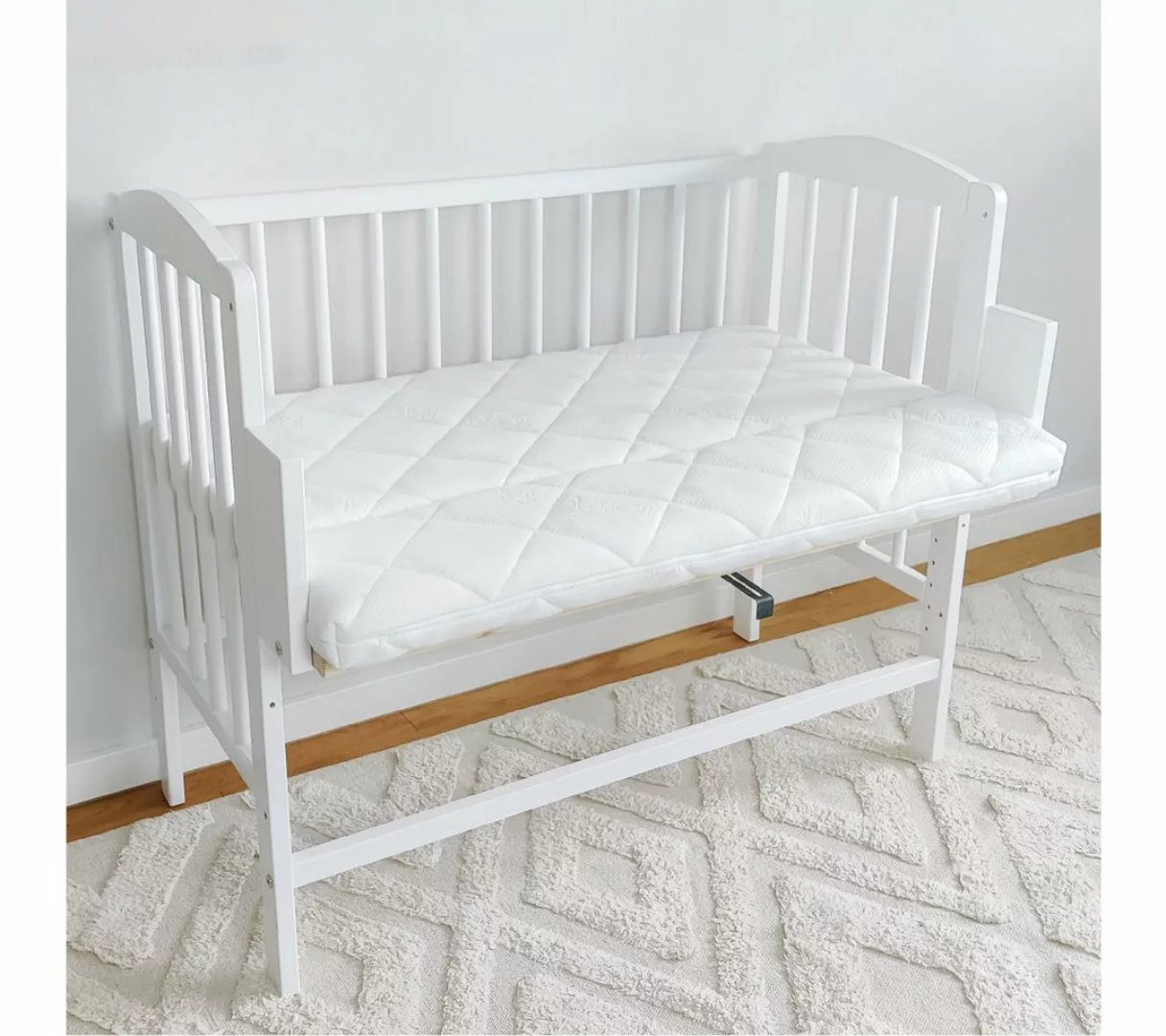 Kids Collective Beistellbett 90x40 cm mit Matratze, umbaubar zu 90x55 cm, 9 günstig online kaufen