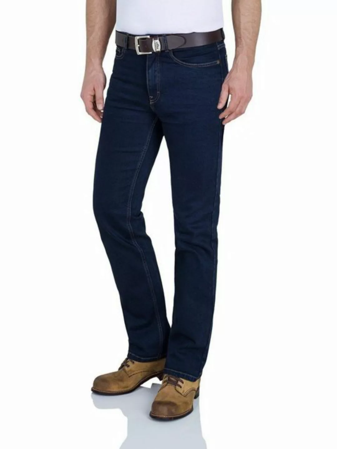 Paddock`s Herren Jeans Ranger - Slim Fit - Blau - Blue Black günstig online kaufen