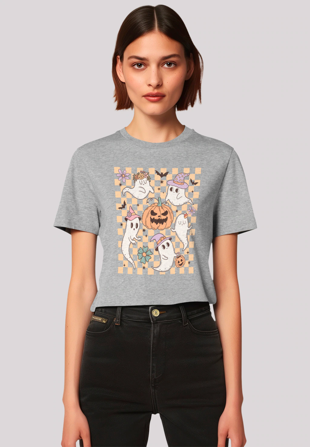 F4NT4STIC T-Shirt "Retro Halloween Ghost", Premium Qualität günstig online kaufen