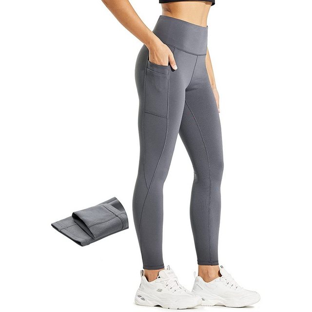 Truyuety Yogaleggings Damen Winter Leggings Yoga Fitness Training Alpinismu günstig online kaufen