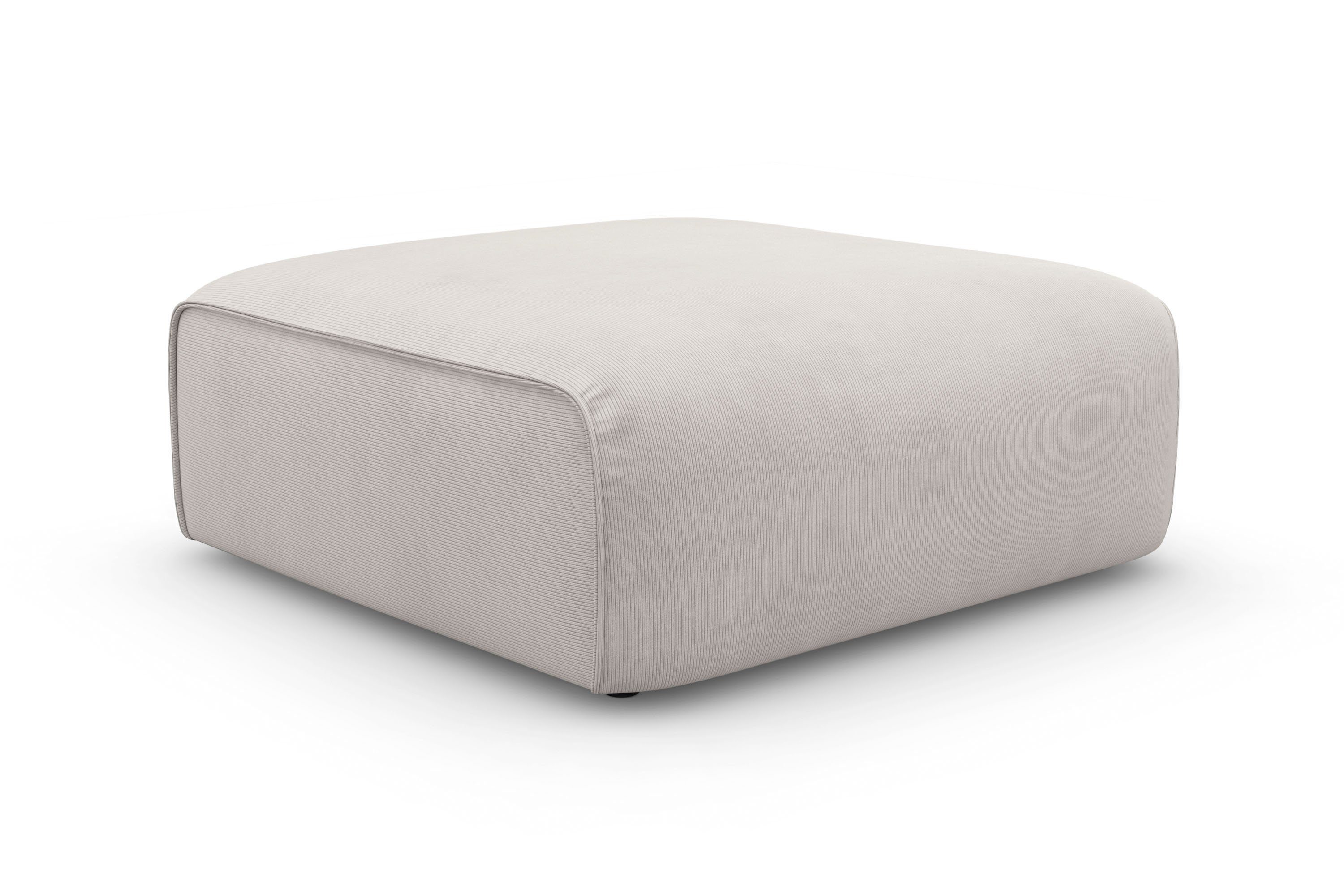 RAUM.ID Polsterhocker "Merid Sitzhocker, Maße B/T/H: 97/97/43 cm", als Modu günstig online kaufen