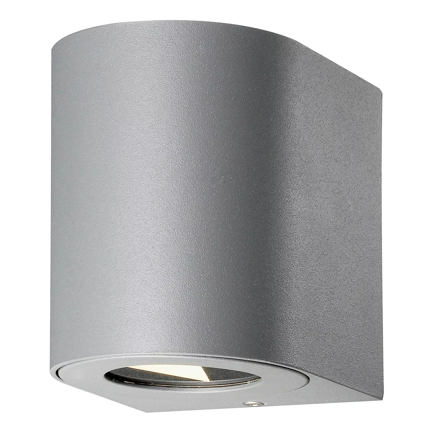 LED-Außenwandlampe Canto Kubi 2, 10 cm, edelstahl günstig online kaufen