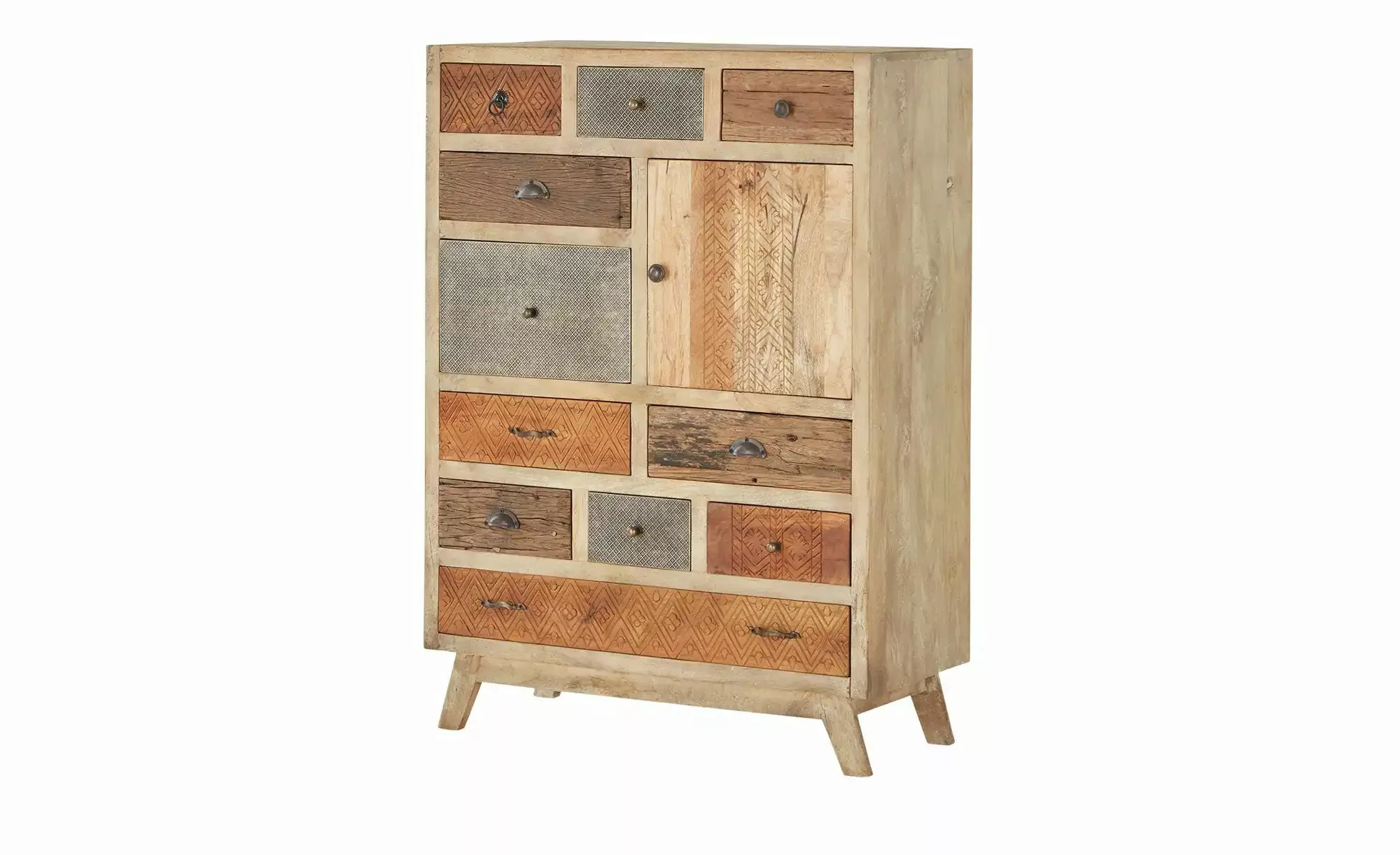 Highboard  Kona ¦ Maße (cm): B: 90 H: 125 T: 40 Kommoden & Sideboards > Hig günstig online kaufen