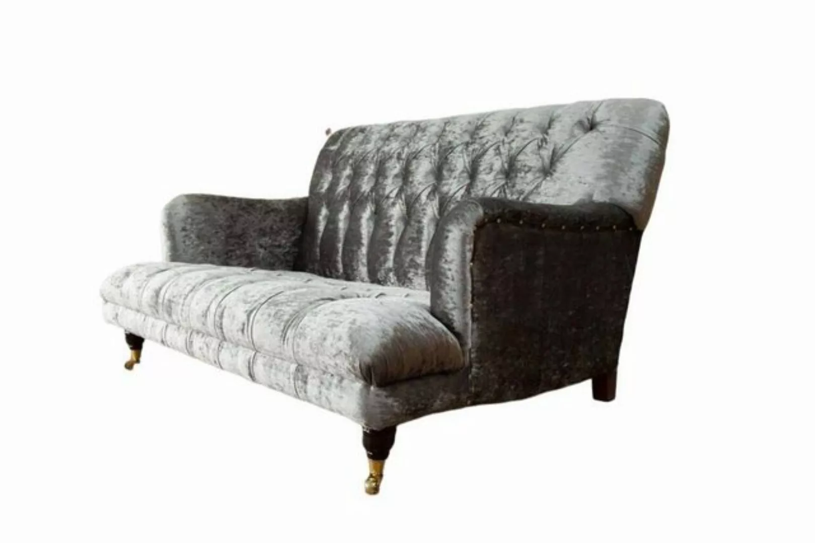 JVmoebel Sofa Design Sofa 2 Sitzer Chesterfield Couch Polster Design Wohnzi günstig online kaufen