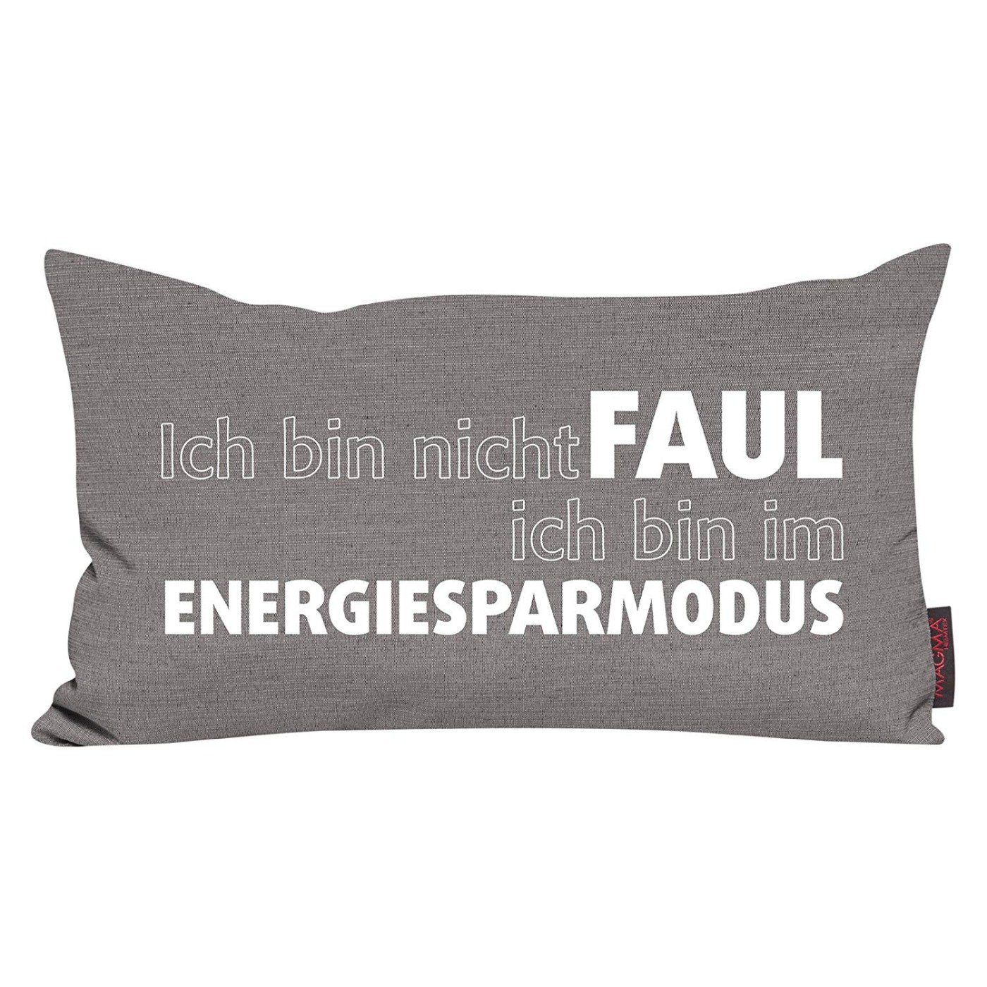 Magma Heimtex Zierkissen Magma Kissen Zitat:"Ich günstig online kaufen