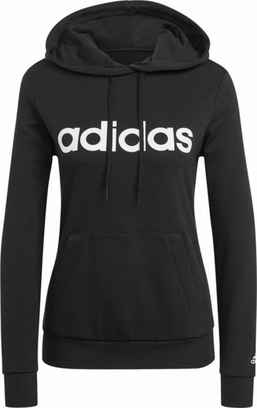 adidas Performance Kapuzensweatshirt W LIN FT HD BLACK/WHITE günstig online kaufen