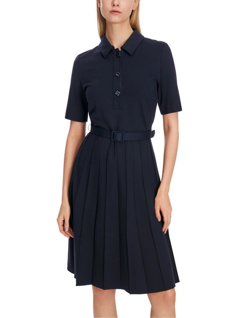 Marc Cain Polokleid Poetry Motion Premium Damenmode mit Faltenrock und halb günstig online kaufen