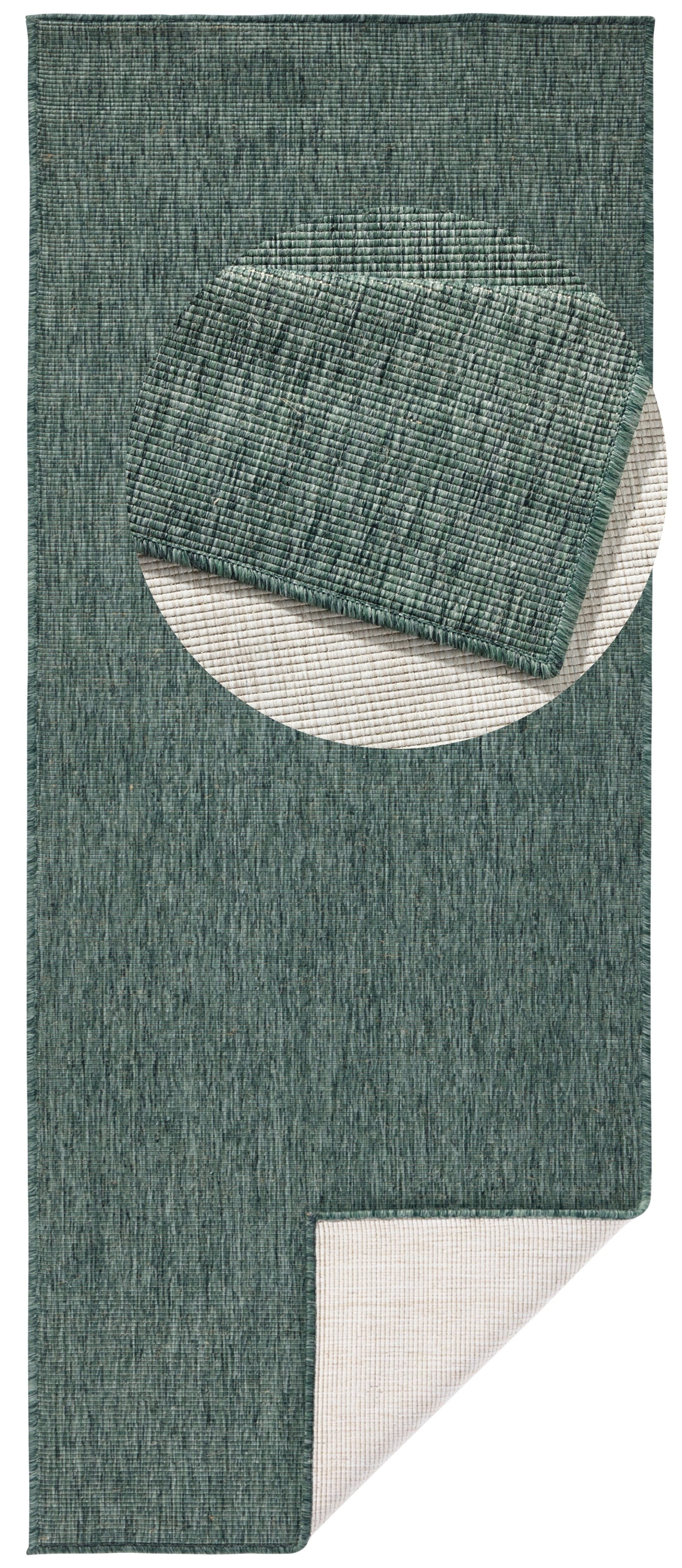 HANSE Home Teppich »Miami Wendeteppich«, rechteckig, 5 mm Höhe, In-& Outdoo günstig online kaufen