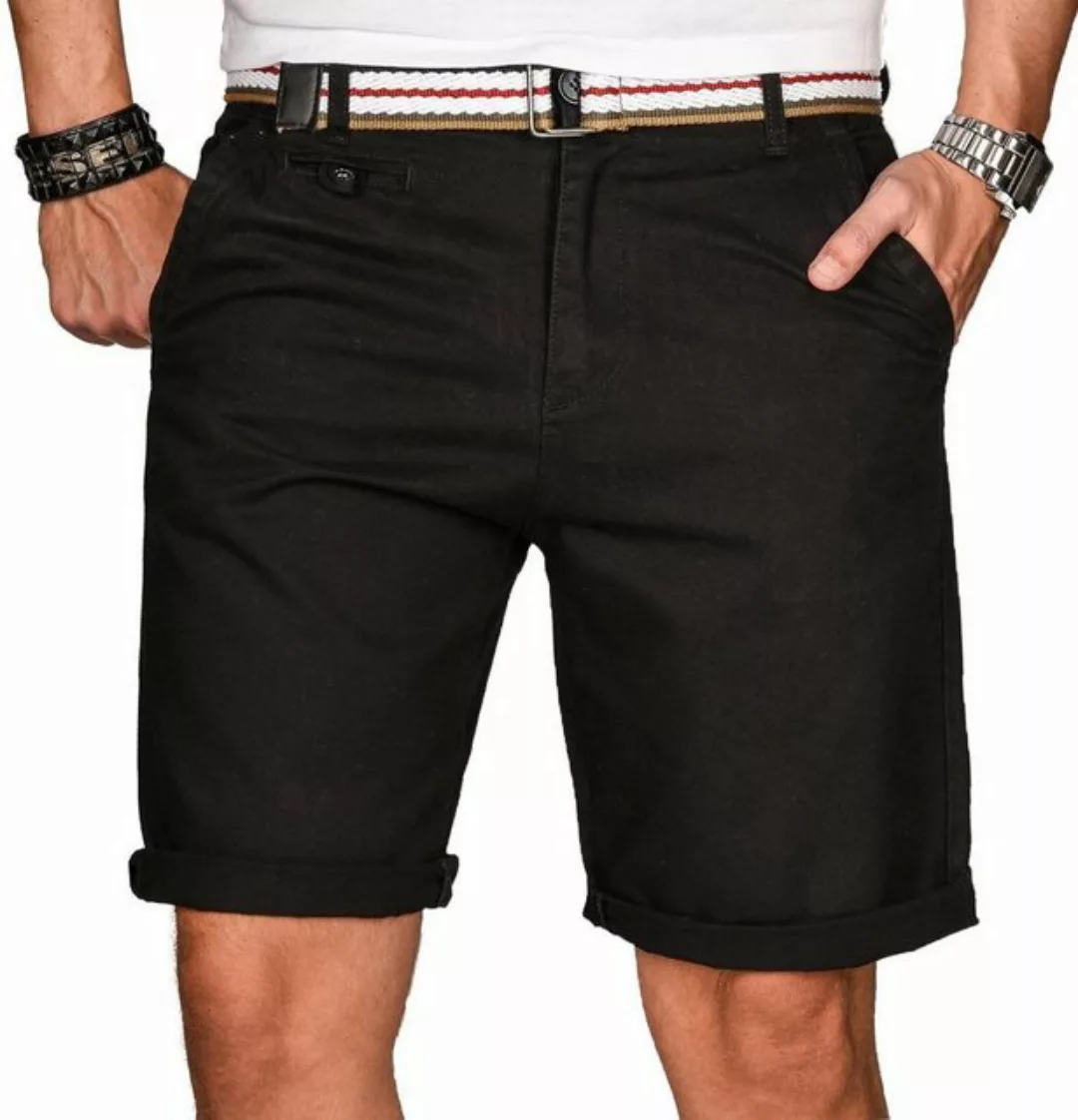 Alessandro Salvarini Shorts ASCamillo inklusive passendem Gürtel günstig online kaufen