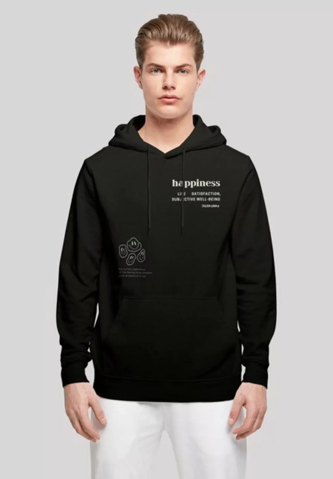 F4NT4STIC Kapuzenpullover "happiness HOODIE UNISEX", Print günstig online kaufen