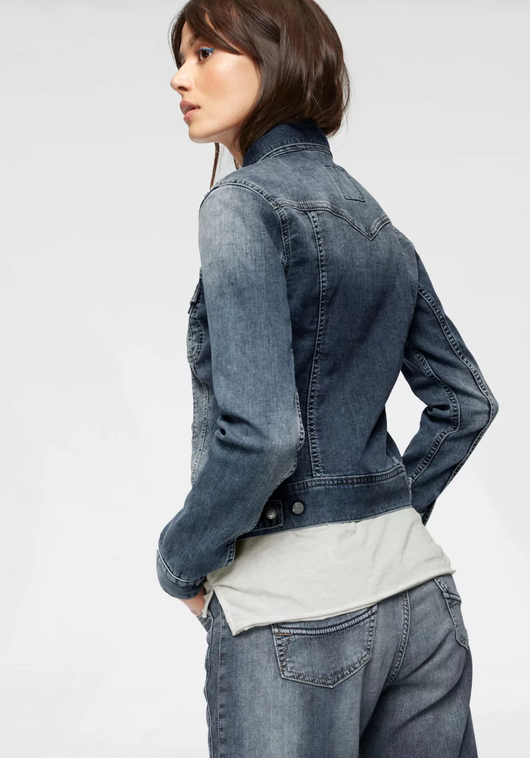 Herrlicher Jeansjacke JOPLIN POWERSTRETCH günstig online kaufen