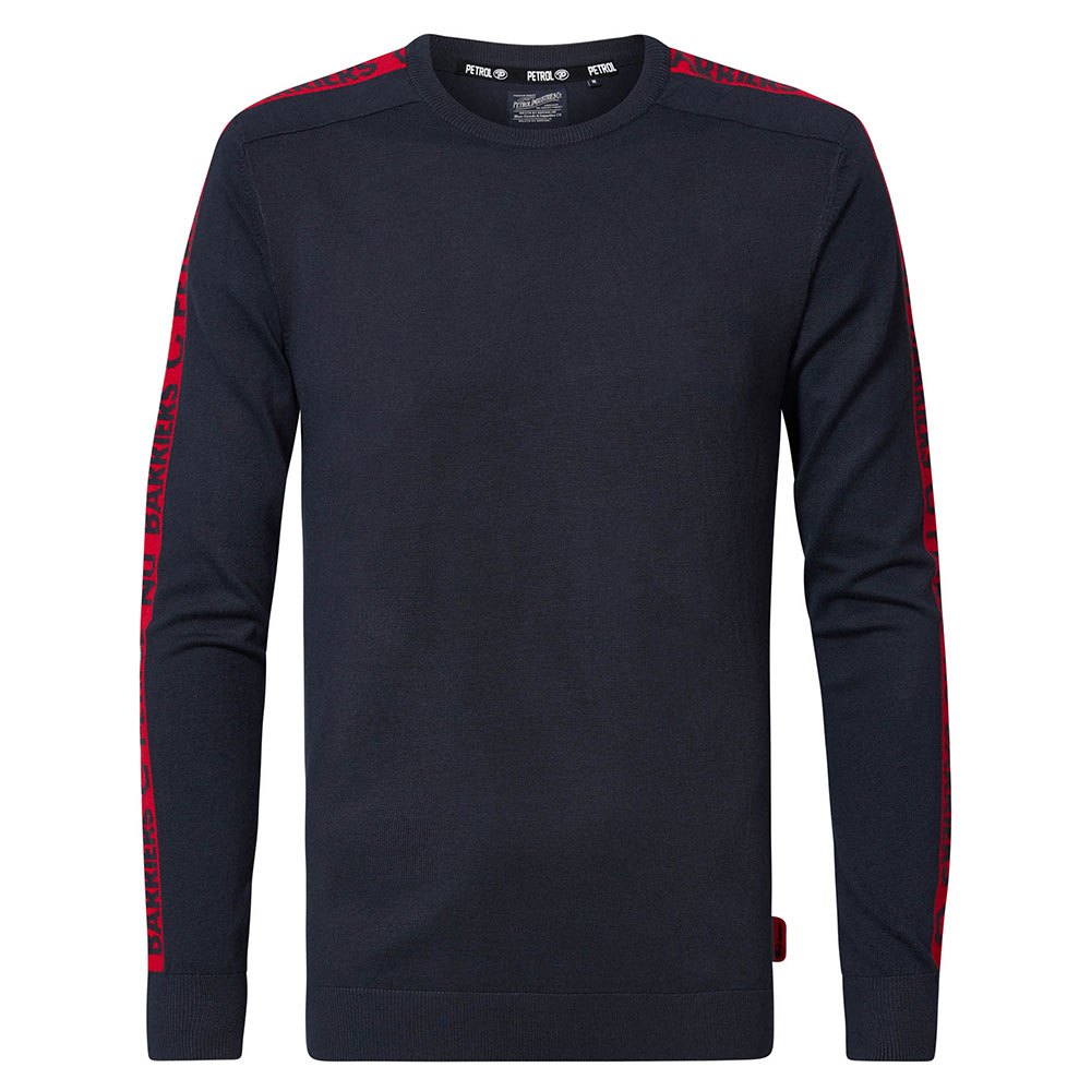 Petrol Industries Pullover Mit Rundhalsausschnitt 2XL Dark Navy günstig online kaufen