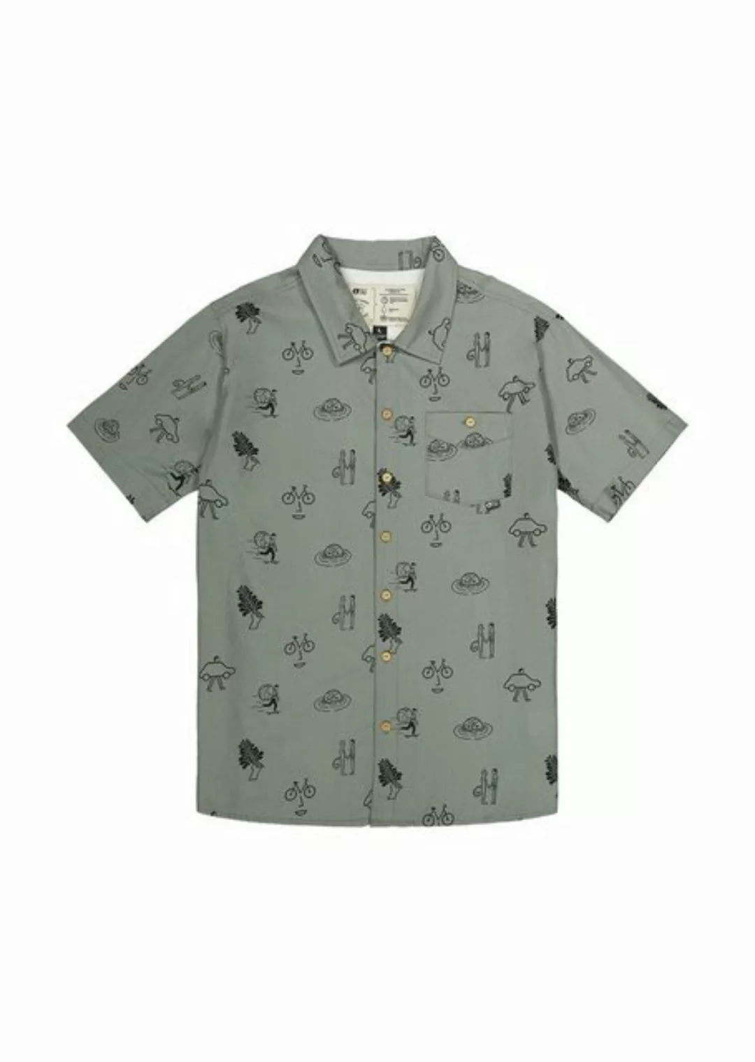 Picture Kurzarmhemd Picture M Mataikona Short-sleeve Shirt Herren günstig online kaufen