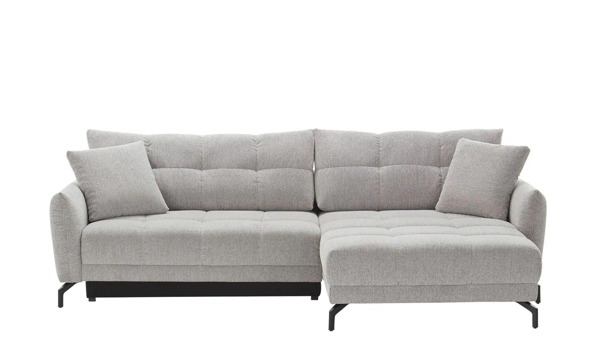 bobb Ecksofa   Casandra de Luxe ¦ grau ¦ Maße (cm): B: 284 H: 91 T: 191 Pol günstig online kaufen