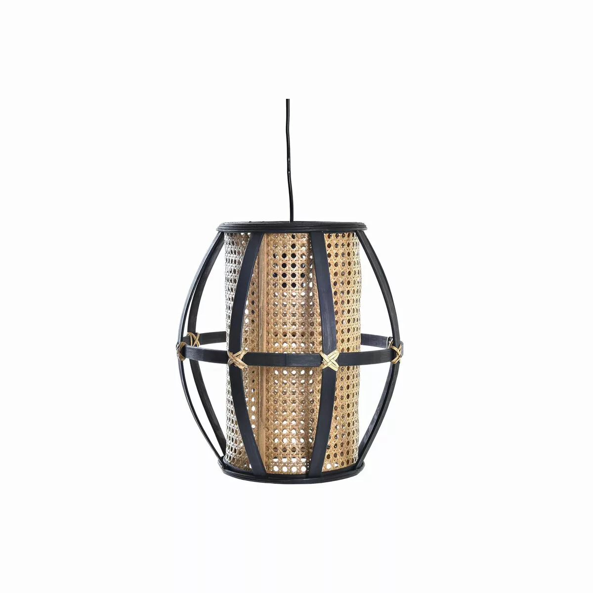 Deckenlampe Dkd Home Decor Schwarz Braun 220 V 50 W (34 X 34 X 35 Cm) günstig online kaufen