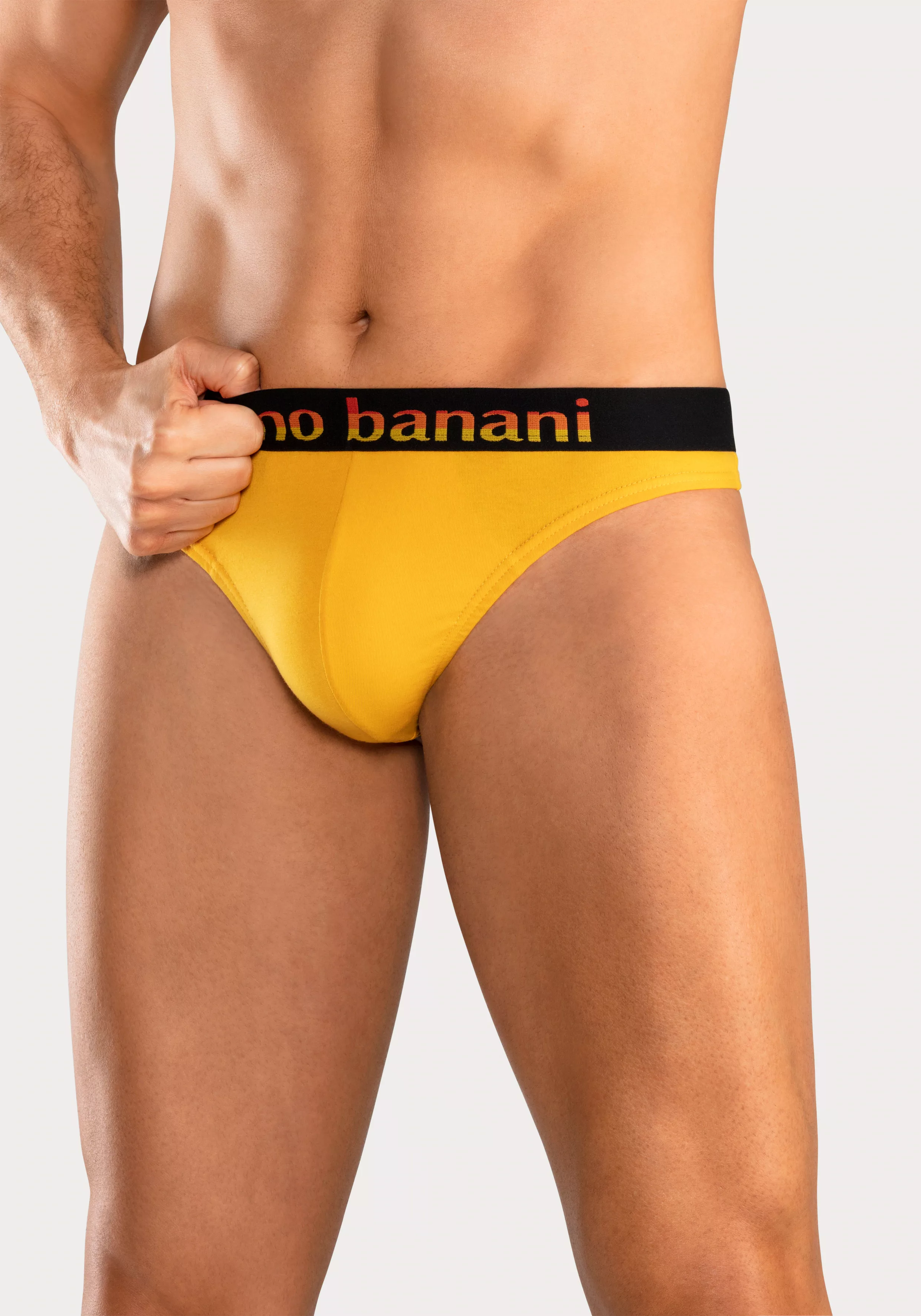 Bruno Banani String, (Packung, 5 St.), mit Streifen Logo Webbund günstig online kaufen