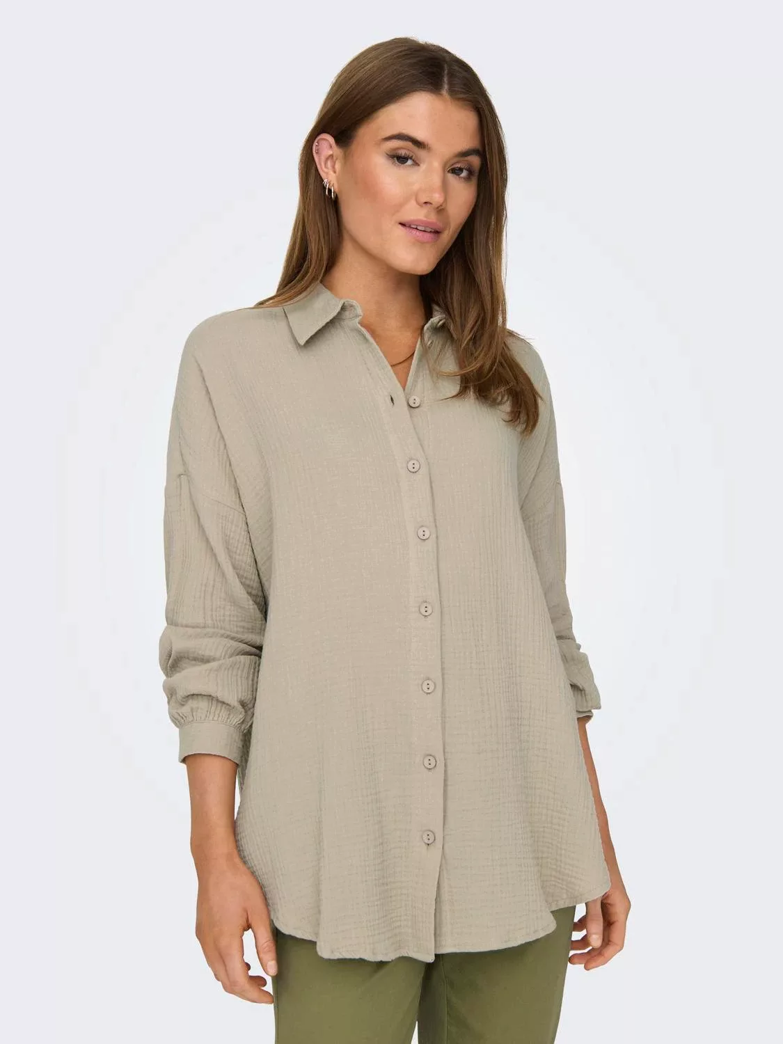 ONLY Longbluse ONLTHYRA OVERSIZED SHIRT NOOS WVN günstig online kaufen