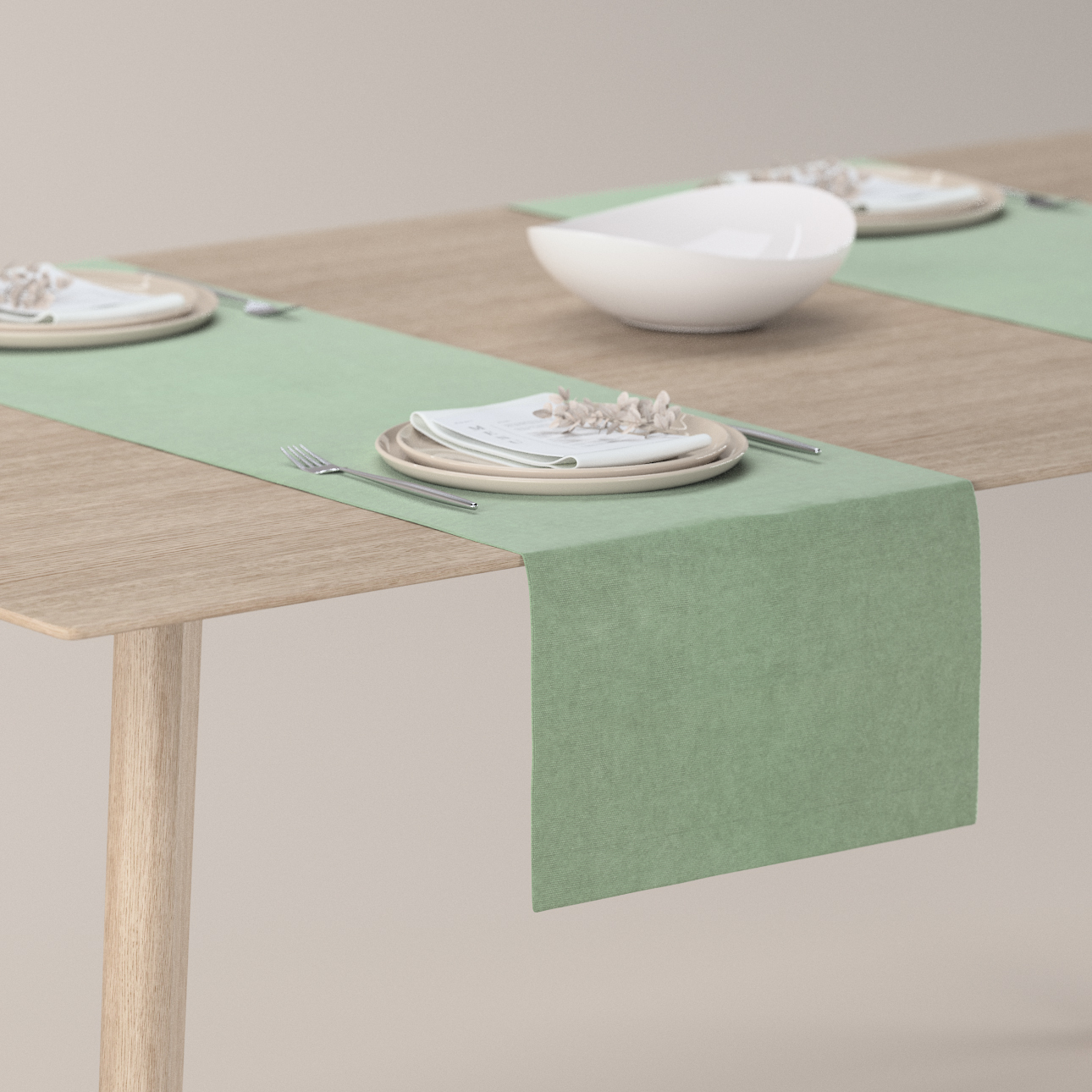 Tischläufer, grün, 40 x 130 cm, Crema (185-83) günstig online kaufen