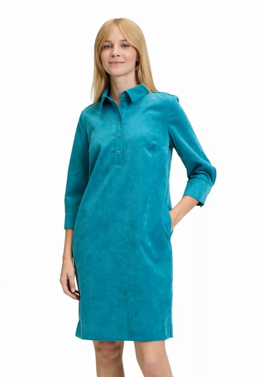 Betty&Co Druckkleid "Betty & Co Casual-Kleid mit Kragen", Material günstig online kaufen