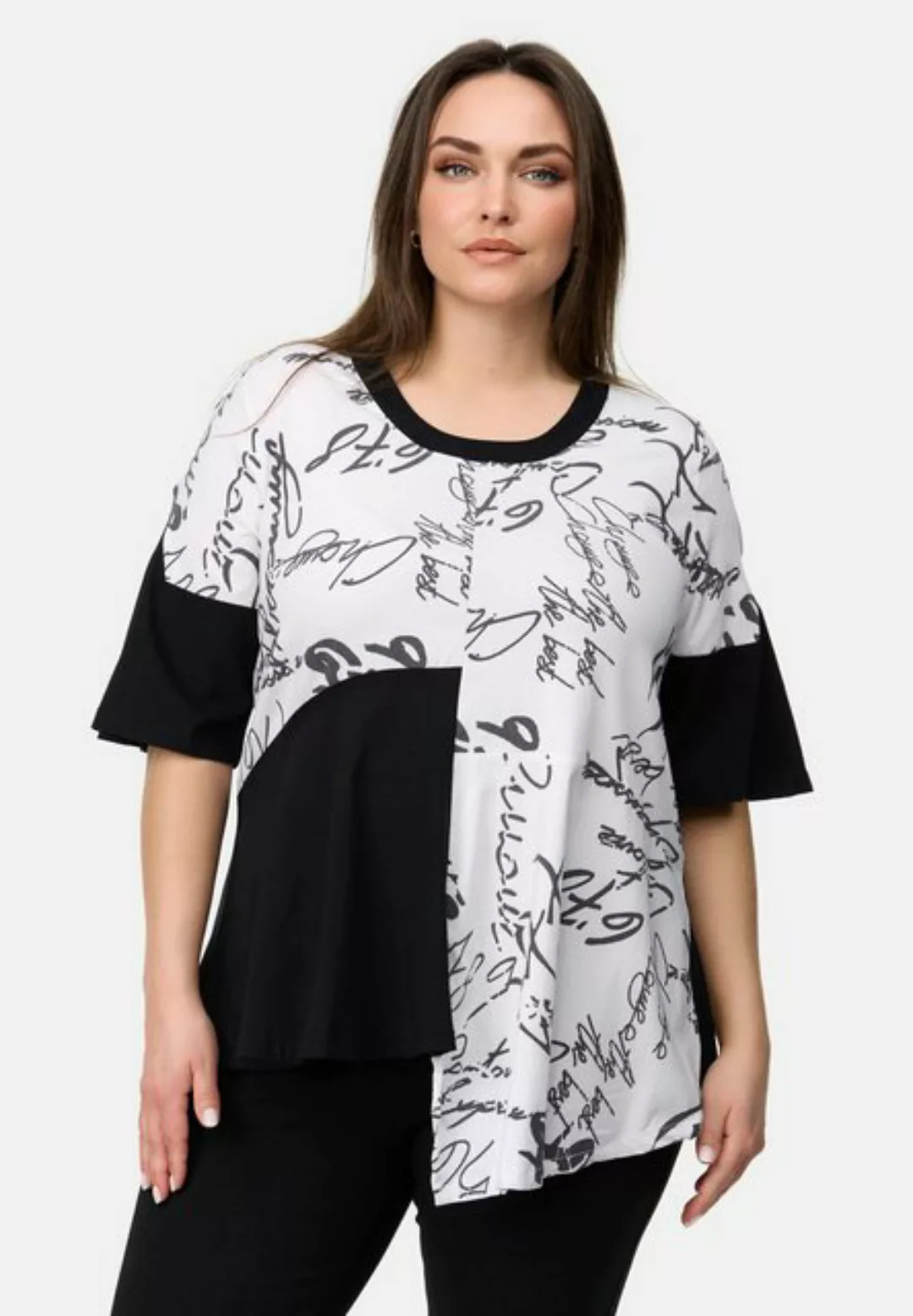 Kekoo Tunikashirt A-Linie Shirt Printmuster aus weichem Viskosestretch 'Viv günstig online kaufen