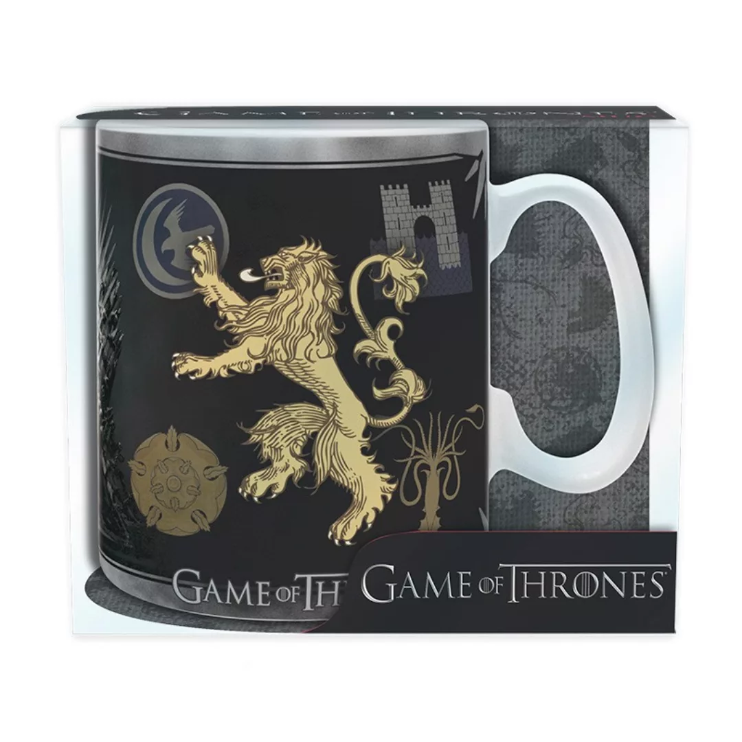 Game Of Thrones - Jumbo Tasse "logos And Throne" günstig online kaufen