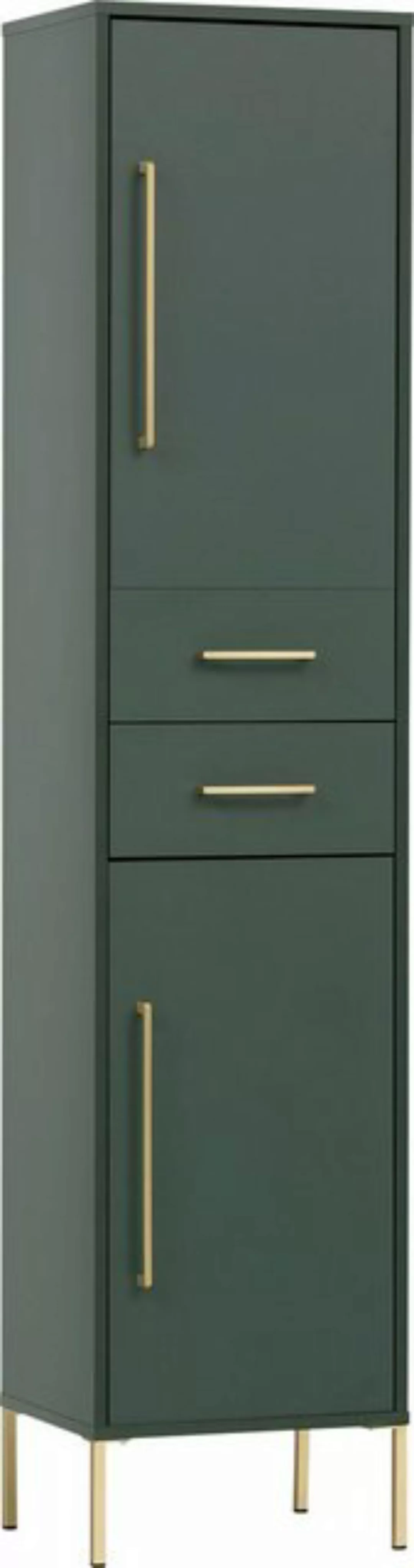 welltime Hochschrank "Kent mit goldfarbenen Griffen", Breite 40,5 cm, made günstig online kaufen