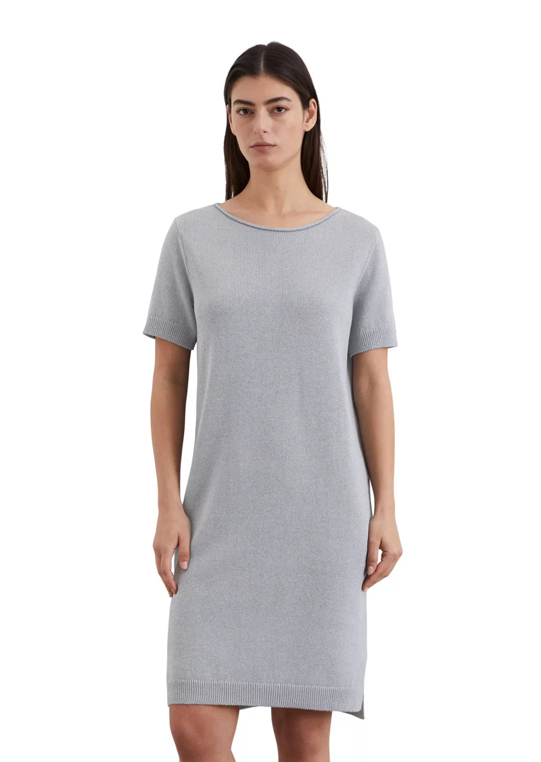 Marc OPolo Strickkleid "aus Bio-Baumwolle-Leinen-Mix" günstig online kaufen