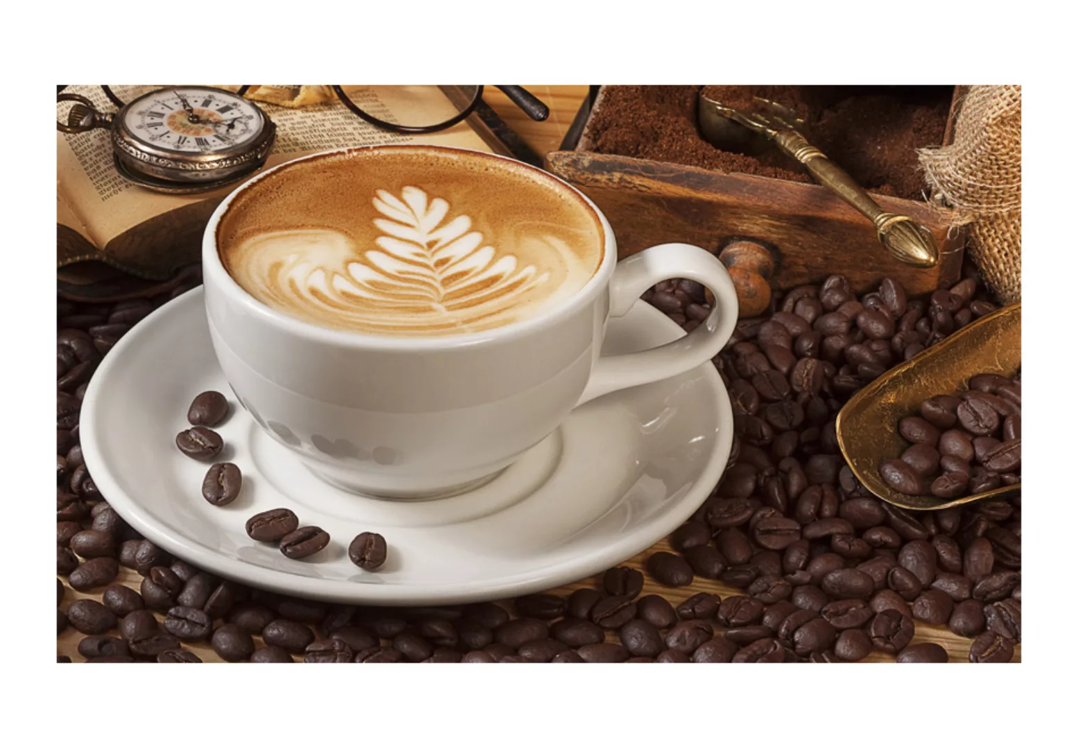 Fototapete - Vielleicht Kaffee? günstig online kaufen