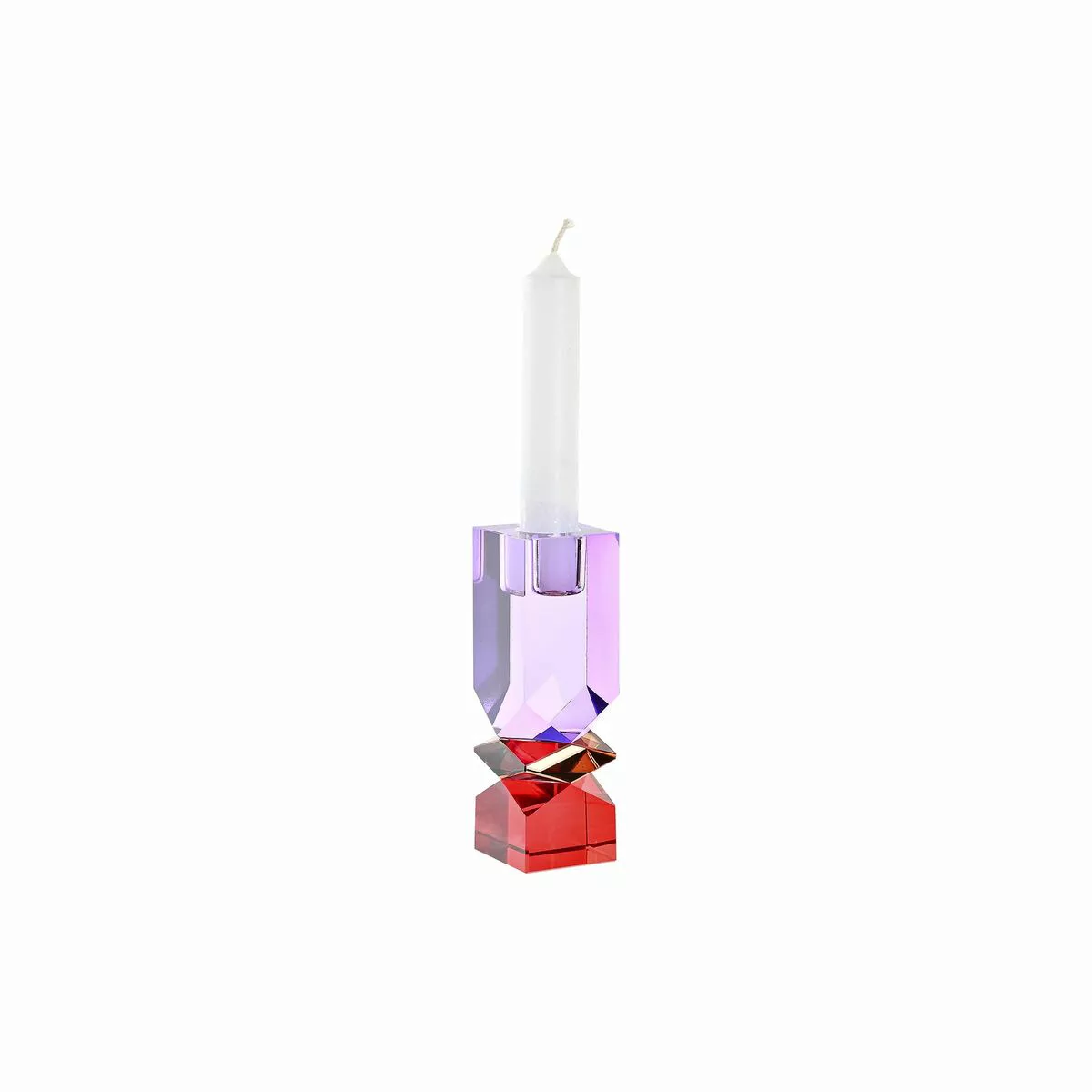 Kerzenschale Dkd Home Decor Kristall (4 X 4 X 12 Cm) günstig online kaufen